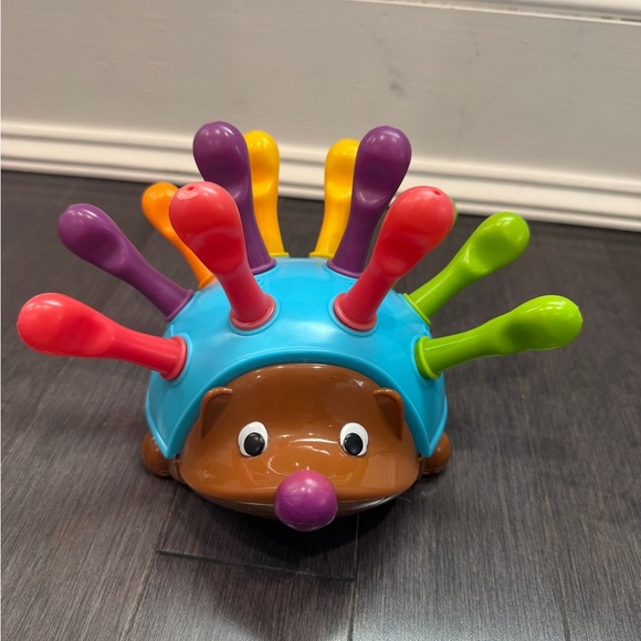 Learning Resources Other - Learning Resources Fine Motor Hedgehog Learning Toy Colorful Spikes Baby Toddler